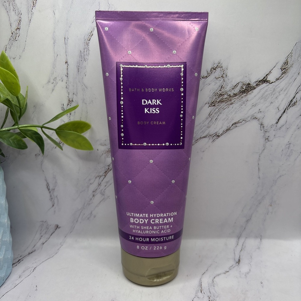 NEW Dark Kiss 8 oz Ultimate‎ Hydration Body Cream Bath & Body Works